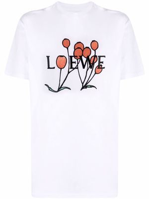 LOEWE logo-print T-shirt - White