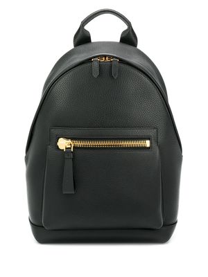 TOM FORD classic zipped backpack - Black
