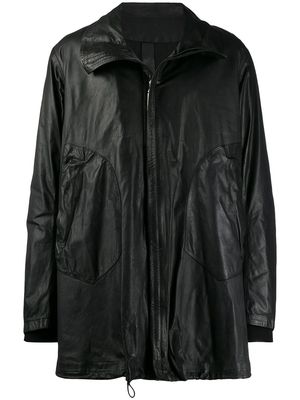 Isaac Sellam Experience hooded coat - Black