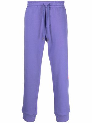 Dolce & Gabbana 3D print jersey track pants - Purple
