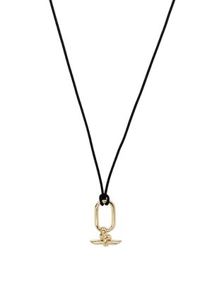 Capsule Eleven Cartouche pendant necklace - Gold