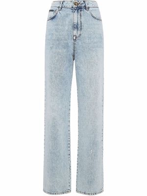 Philipp Plein loose-fit jeans - Blue