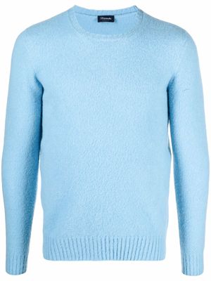 Drumohr long-sleeve knitted jumper - Blue