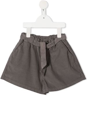 Knot Okemia self-tie belted shorts - Grey