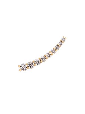 ALINKA 18kt gold DASHA Large diamond left cuff earring