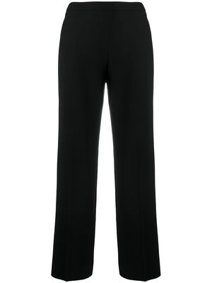 Chanel Pre-Owned straight-fit tailored trousers - Black