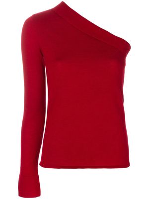 Cashmere In Love cashmere asymmetric top - Red