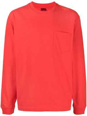 Suicoke cotton jersey sweatshirt - Red