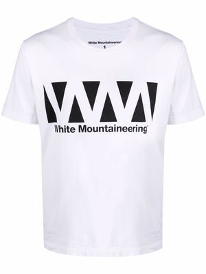White Mountaineering logo-print cotton T-Shirt