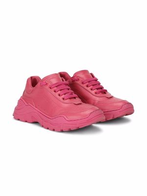 Dolce & Gabbana Kids tonal low-top sneakers - Pink
