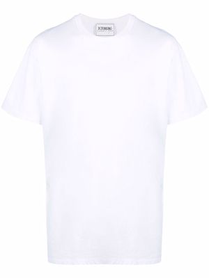 Iceberg embroidered-logo cotton T-shirt - White