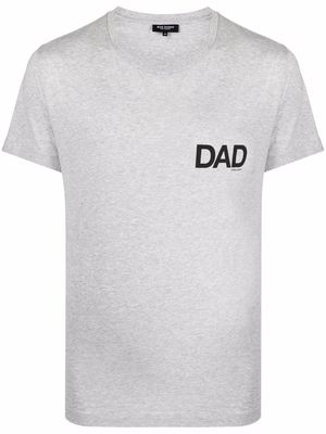 Ron Dorff Dad print T-shirt - Grey