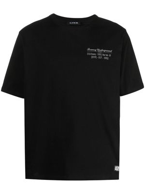 U.P.W.W. Worker logo T-shirt - Black