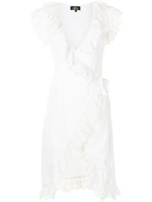 De La Vali cadaques long dress - White