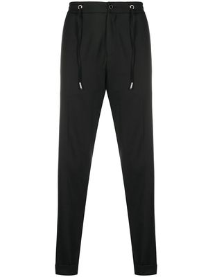 Billionaire drawstring tailored trousers - Black
