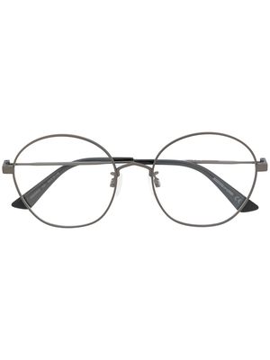 McQ Swallow round frame glasses - Silver