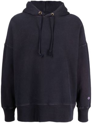 Champion faded drawstring hoodie - Black