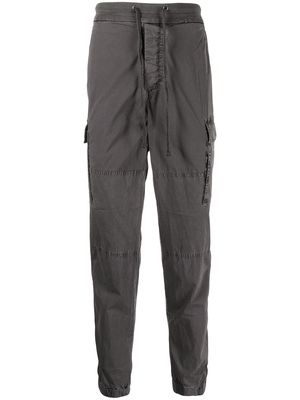 James Perse stretch-poplin cargo trousers - Grey