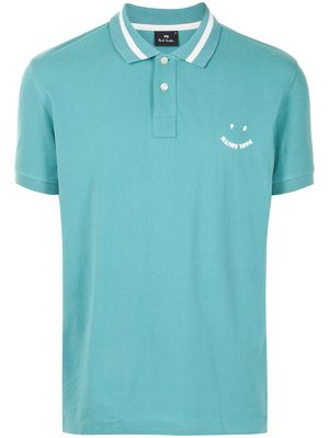 PS Paul Smith chest logo-patch polo shirt - Green
