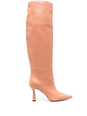 Wandler Lina Long knee-high boots - Pink