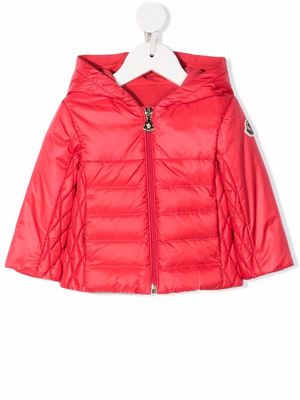 Moncler Enfant logo-print puffer jacket - Pink