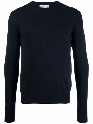 Ballantyne fine-knit cashmere jumper - Blue
