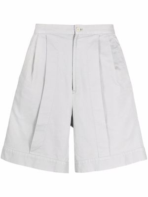 Issey Miyake Pre-Owned 1970s high-waist Bermuda shorts - Grey