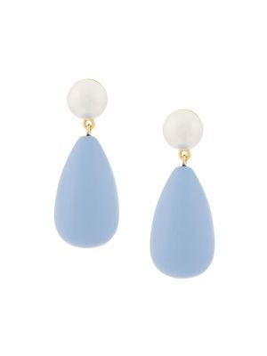 Eshvi teardrop earrings - Blue