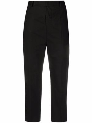 Rick Owens cropped slim-fit trousers - Black