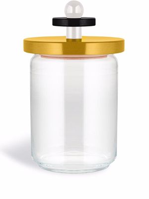 Alessi 100 Values Collection glass jar - Yellow