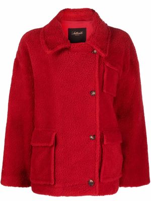 Solleciti Donna double-breasted knitted jacket - Red
