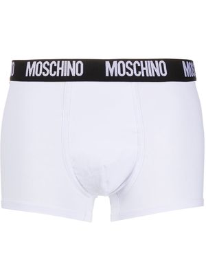 Moschino logo boxers - White