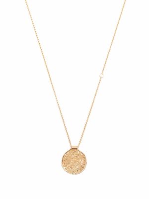 Maje embellished Virgo pendant necklace - Gold