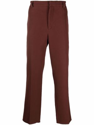 Nanushka straight-leg tailored trousers - Brown