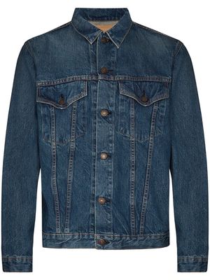 Orslow button-up denim jacket - Blue