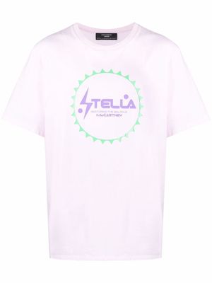 Stella McCartney logo-print T-shirt - Pink