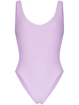 JADE Swim Contour backless swimsuit - Purple