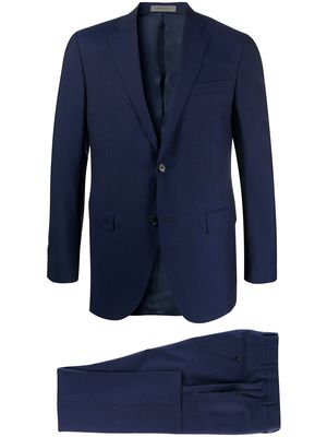 Corneliani two-piece virgin wool suit - Blue