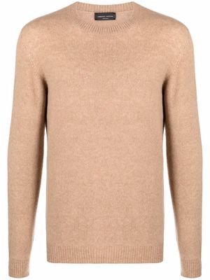 Roberto Collina crew neck merino sweater - Neutrals