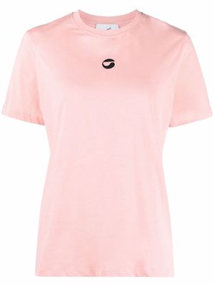 Coperni logo-print cotton T-Shirt - Pink