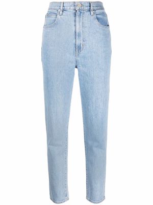 Slvrlake high-waisted light-wash jeans - Blue