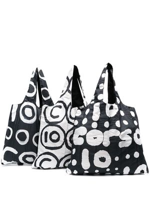 10 CORSO COMO reversible printed tote bag - Black