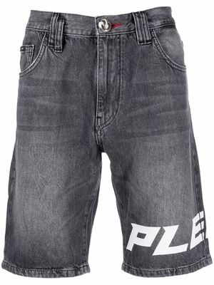 Philipp Plein mykonos knee-length shorts - Grey