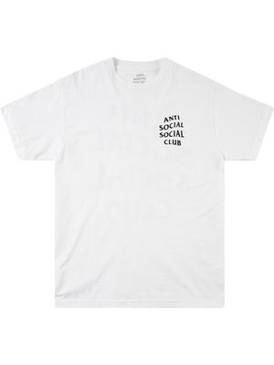 Anti Social Social Club Kkoch logo-print T-shirt - White