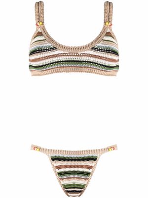 Alanui Beach Break bikini set - Multicolour