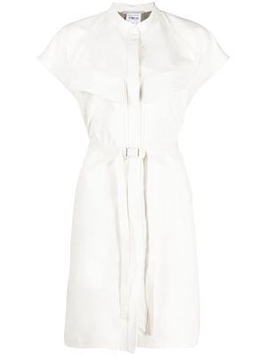 Stella McCartney Lexie belted shirtdress - White