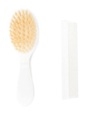Tartine Et Chocolat hair brush and comb - White
