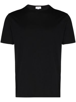 Sunspel short-sleeve cotton T-shirt - Black