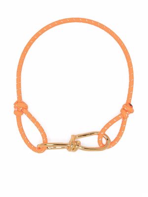 Annelise Michelson Wire sporty cord bracelet - Gold