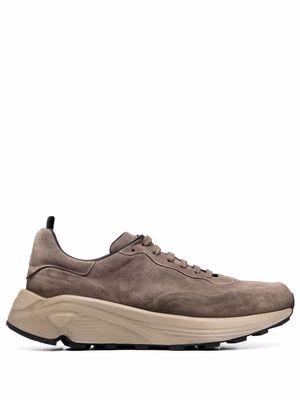 Officine Creative lace-up suede sneakers - Neutrals